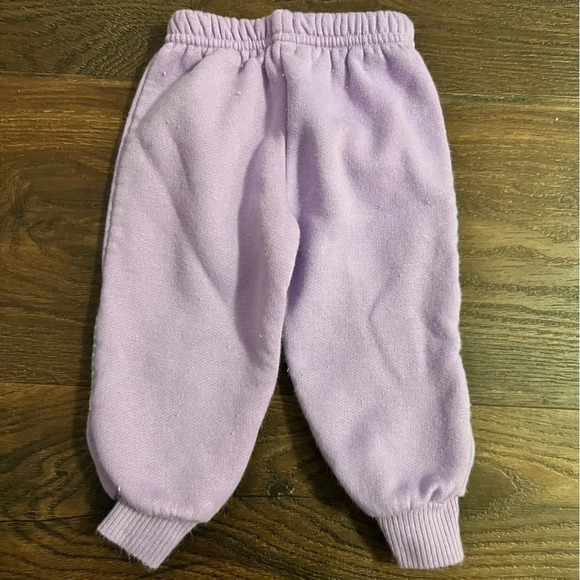 Vintage 12 month baby girl bundle lot purple pants and short sleeve shirt - Picture 8 of 11